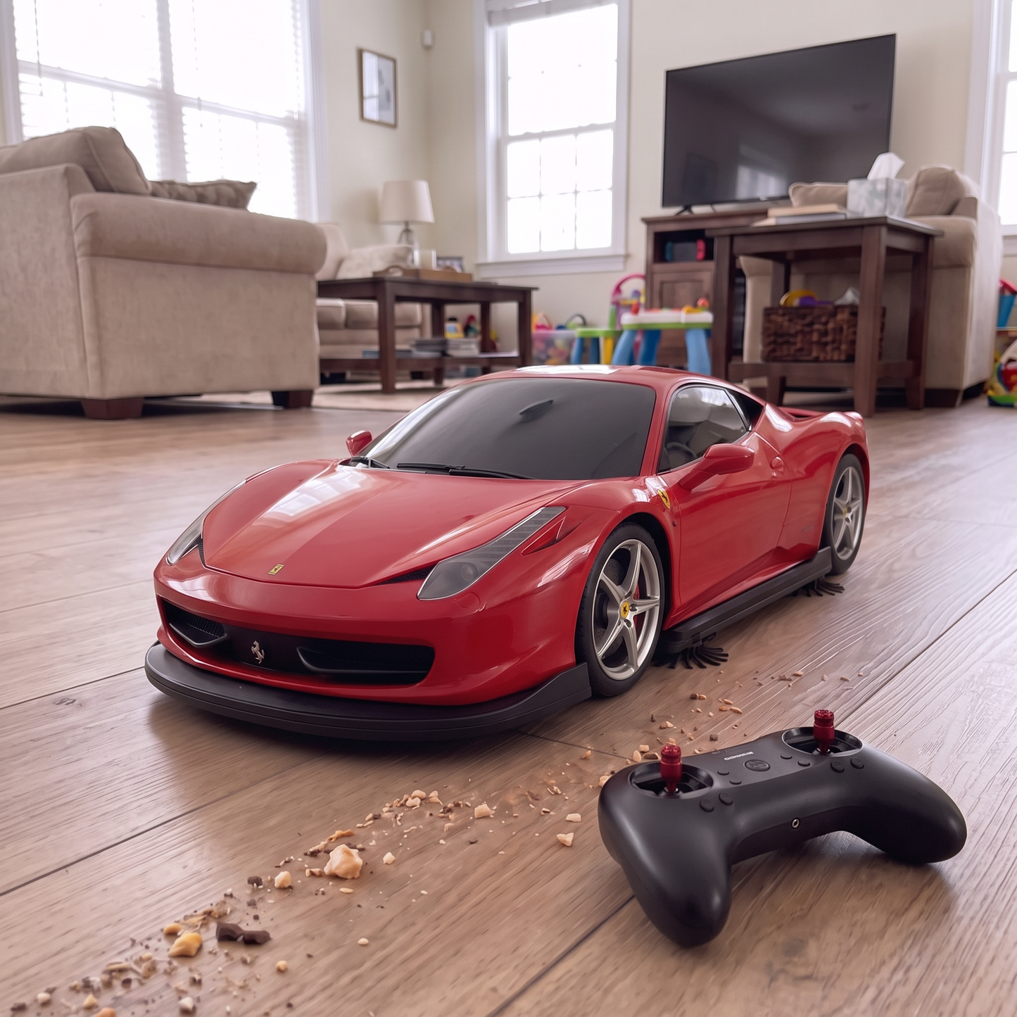 Ferrari Red Car Vacuum