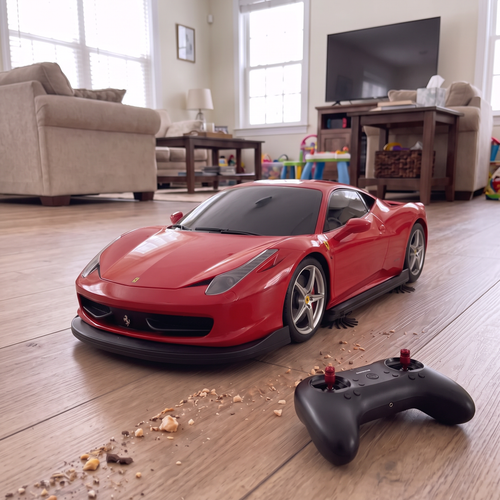Ferrari Red Car Vacuum